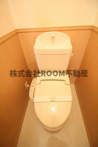 フローラルビレッジⅣ番館のトイレ|清潔感のあるトイレです