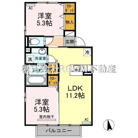 プランドールMの間取り