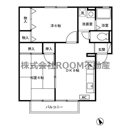 フローラハイツの間取り