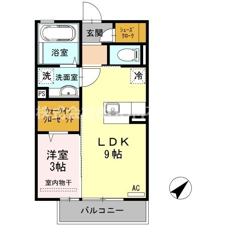 セジュールGの間取り