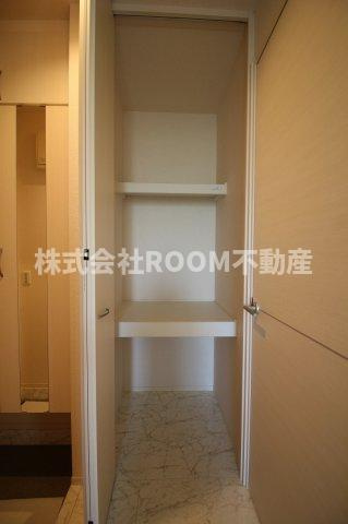 D-roomみやこBALの玄関|収納もある玄関です