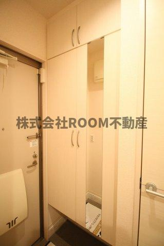 D-roomみやこBALの玄関|明るい玄関です