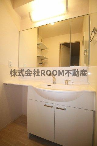 D-roomみやこBALの洗面所|使いやすい洗面所です