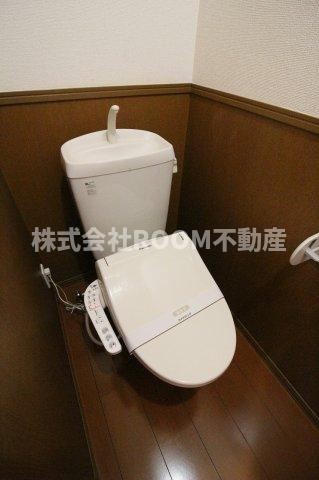 セジュール早水Ⅰのトイレ|ゆったりとした空間のトイレです
