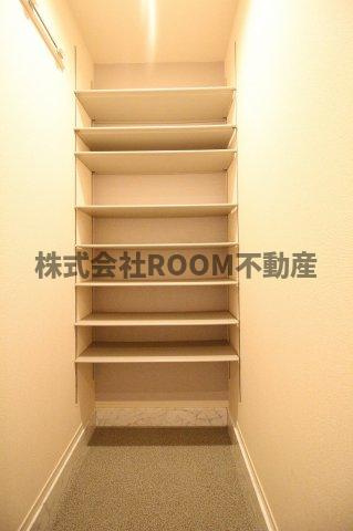 セジュールGの収納|ちょっとした収納スペースも充実しています