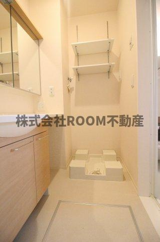 セジュールGの洗面所|忙しい朝には欠かせない洗面所です