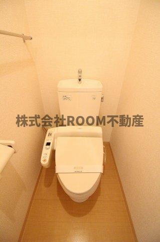 D’コート鷹尾のトイレ|落ち着いたトイレです