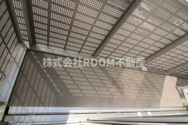 シェルト下川東のバルコニー|陽当たり良好なバルコニーです