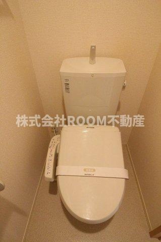シェルト下川東のトイレ|落ち着いたトイレです