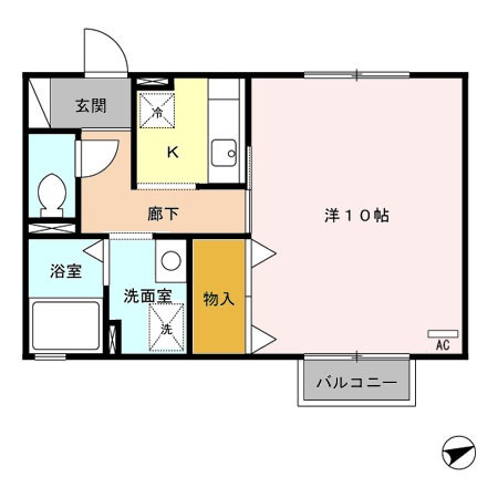 セジュール楽の間取り