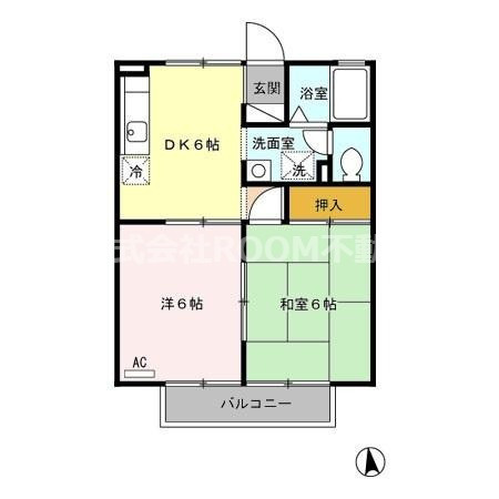 セジュールカミムラの間取り