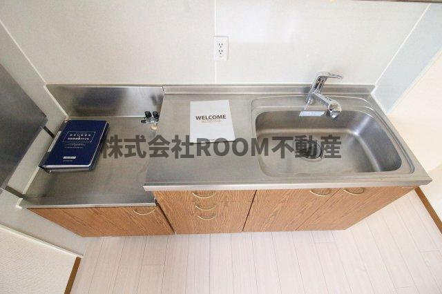 シャルマンコートのキッチン|コンパクトなキッチンで掃除もラクラク
