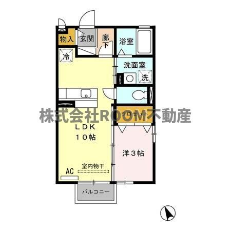 セジュール・希ららの間取り
