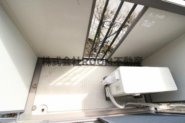 セジュール・希ららのバルコニー|お洗濯にも便利なバルコニー付き