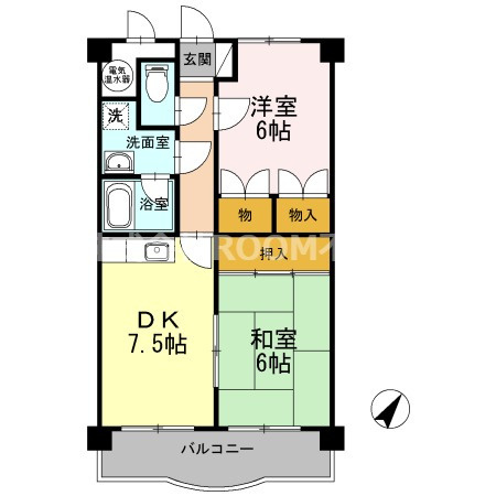 キルトスターの間取り