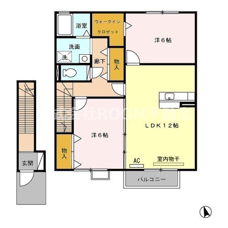 グリーンヒルズたかおの間取り
