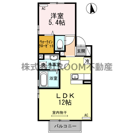 クレセントⅠの間取り