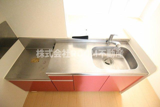 クレセントⅠのキッチン|使いやすいキッチンです