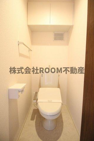 ヴィラコートＪ5のトイレ|シンプルで使いやすいトイレです