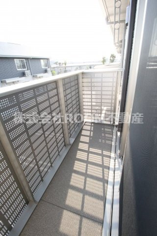 アールエム郡元　Ａ・Ｂ棟のバルコニー