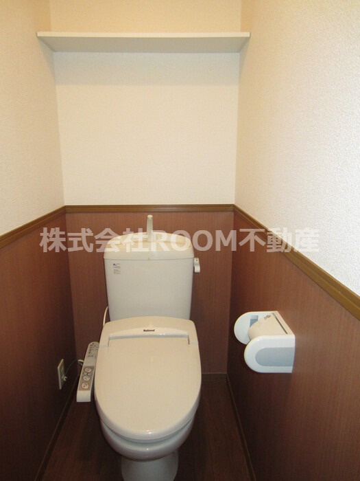 ウィルコート志比田のトイレ|落ち着いたトイレです