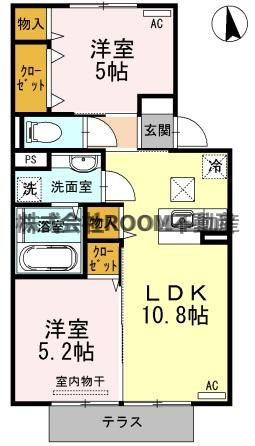 アール　ナチュールの間取り