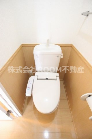 ヴィラ・モナリエールC棟のトイレ|トイレです