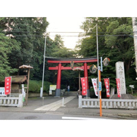 大宮八幡宮まで600m