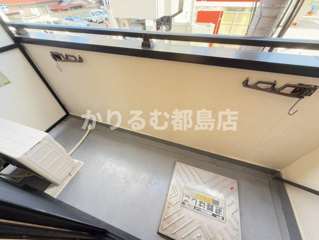 ラフォーレ都島北通のバルコニー
