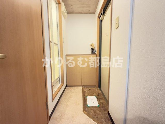 ラフォーレ都島北通の玄関