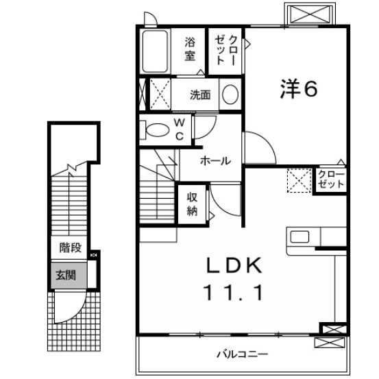 【間取り】 | サニープロムナード