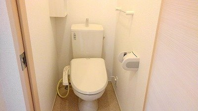 【トイレ】 | サニープロムナード | 清潔感のあるトイレです