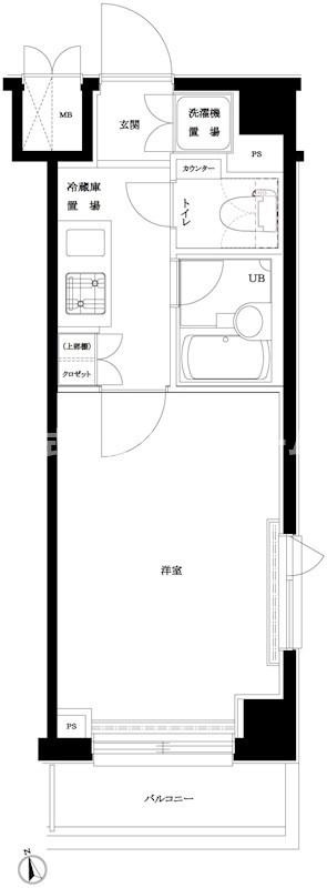 ルーブル大森六番館の間取り