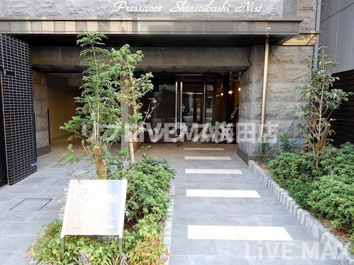 【エントランス】プレサンス心斎橋ニスト 