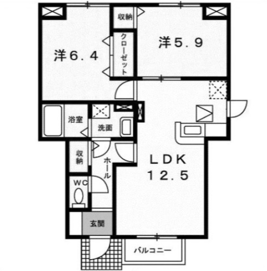 【間取り】 | カファーラ・Ｄ