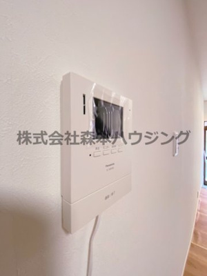 【セキュリティ】 | 　寝屋川市御幸東町30テラスハウス | TVモニターフォンで安心です