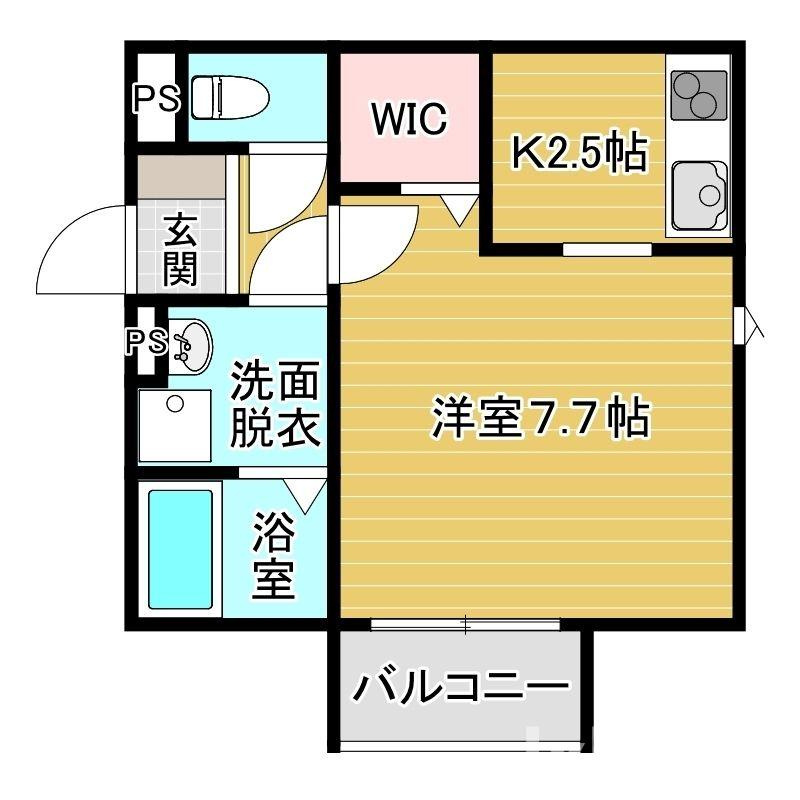 シューンハイムの間取り