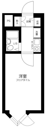 【間取り】 | パークウェル大崎