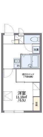 レオパレスリリーの間取り