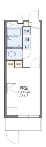 レオパレスパーシモンⅠの間取り