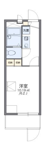 レオパレスパーシモンⅡの間取り