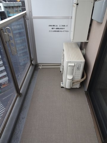 パークハビオ飯田橋のバルコニー