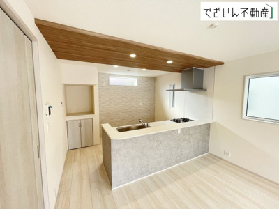 【居間・リビング】 | blooming garden北本市中丸7丁目　新築住宅 | 現地(2026年8月撮影)
