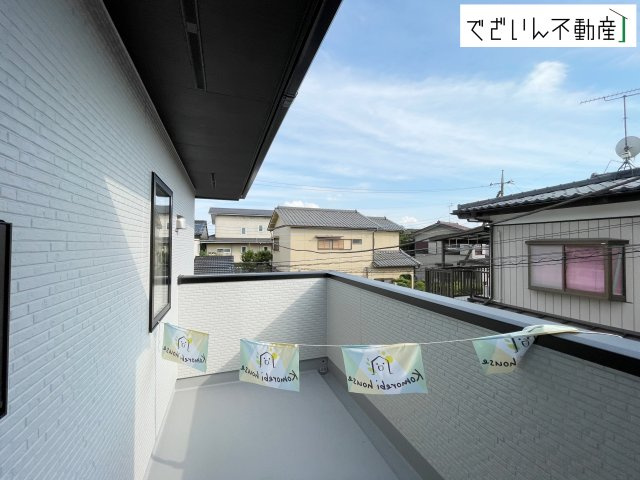 【バルコニー】 | blooming garden北本市中丸7丁目　新築住宅 | 現地(2026年8月撮影)