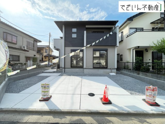 【外観】 | blooming garden北本市中丸7丁目　新築住宅 | 現地(2026年8月撮影)