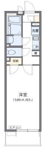 レオネクストつるせ壱番館の間取り|代表的な間取のため実際の間取とは異なる場合があります