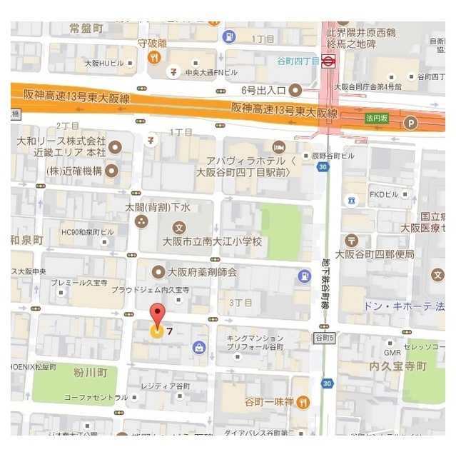 SERENiTE谷四のその他|マップ