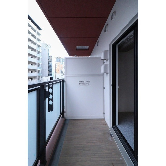 Uresidence Temmabashiのバルコニー