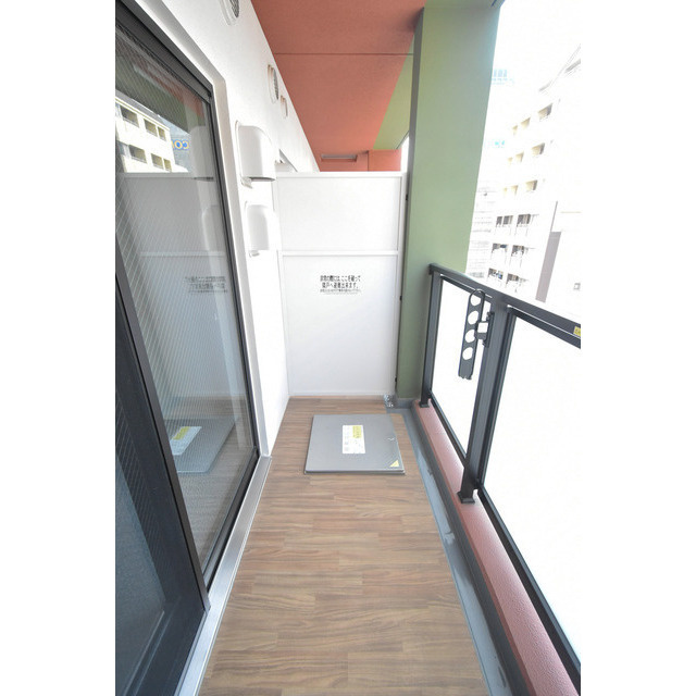 Uresidence Temmabashiのバルコニー