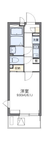 レオネクストアブリール天満の間取り|代表的な間取のため実際の間取とは異なる場合があります